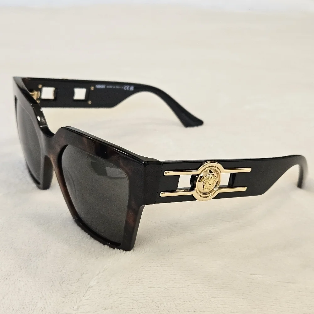 NEW VERSACE MOD 4458 5429/87 BROWN WOMEN SUNGLASSES